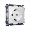 Комплект механизма розетки с/з на винтовых зажимах Ambrella Volt Alfa MA106010 MA106010 - 1
