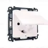 Комплект механизма розетки с/з со шторками и крышкой Ambrella Volt Alfa MA208010 MA208010 - 1