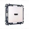 Комплект механизма розетки HDMI 2.0 40V/500mA 2.0GHz 5-18Gbit/s Ambrella Volt Alfa MA214010 MA214010 - 1