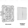 Комплект механизма 2-кл выключателя Ambrella Volt Alfa MA303010 MA303010 - 3