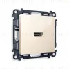 Комплект механизма розетки HDMI 2.0 40V/500mA 2.0GHz 5-18Gbit/s Ambrella Volt Alfa MA314010 MA314010 - 1