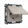 Комплект механизма розетки с/з со шторками и крышкой Ambrella Volt Alfa MA368010 MA368010 - 1