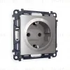 Комплект механизма розетки с/з со шторками Ambrella Volt Alfa MA507010 MA507010 - 1