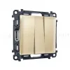 Комплект механизма 3-кл выключателя Ambrella Volt Alfa MA605010 MA605010 - 1