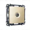 Комплект механизма TV розетки проходной 5-1000 MHz 4dB Ambrella Volt Alfa MA613030 MA613030 - 1