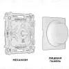 Комплект механизма светорегулятора универсального Ambrella Volt Alfa MA635510 MA635510 - 3