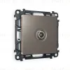 Комплект механизма TV розетки проходной 5-1000 MHz 4dB Ambrella Volt Alfa MA643030 MA643030 - 1