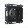 Комплект механизма розетки с/з на винтовых зажимах Ambrella Volt Alfa MA806010 MA806010 - 1