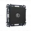Комплект механизма TV розетки оконечной 50-870 MHz 1dB Ambrella Volt Alfa MA813010 MA813010 - 1
