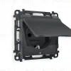 Комплект механизма розетки с/з со шторками и крышкой Ambrella Volt Alfa MA908010 MA908010 - 1