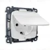 Комплект механизма розетки с/з со шторками и крышкой Ambrella Volt Omega MO128010 MO128010 - 1