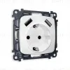 Комплект механизма розетки 2USB A+A 18W (быстрая зарядка) с/з Ambrella Volt Omega MO129010 MO129010 - 1