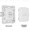 Комплект механизма розетки HDMI 2.0 40V/500mA 2.0GHz 5-18Gbit/s Ambrella Volt Omega MO414010 MO414010 - 3