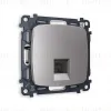 Комплект механизма телефонной розетки RJ-11(4P4C) со шторкой Ambrella Volt Omega MO512030 MO512030 - 1