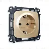 Комплект механизма розетки с/з со шторками Ambrella Volt Omega MO607010 MO607010 - 1