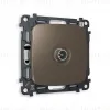 Комплект механизма TV розетки оконечной 50-870 MHz 1dB Ambrella Volt Omega MO643010 MO643010 - 1