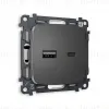 Комплект механизма розетки 2USB A+C 20W (быстрая зарядка) Ambrella Volt Omega MO661010 MO661010 - 1