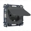 Комплект механизма розетки с/з со шторками и крышкой Ambrella Volt Omega MO908010 MO908010 - 1