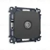 Комплект механизма TV розетки оконечной 50-870 MHz 1dB Ambrella Volt Omega MO913010 MO913010 - 1