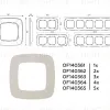 Рамка четырехместная Ambrella Volt Ecta OF140364 OF140364 - 4