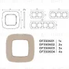 Рамка одноместная Ambrella Volt Radian OF350601 OF350601 - 4