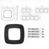 Рамка двухместная Ambrella Volt Radian OF580502 OF580502 - 4