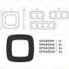 Рамка одноместная Ambrella Volt Coint OF640541 OF640541 - 4