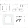 Рамка двухместная Ambrella Volt Opera OF940102 OF940102 - 4