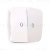 Лицевая панель для выключателя двухклавишного с подсветкой Ambrella Volt Omega OP2040 OP2040 - 1