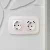 Лицевая панель для розетки с/з со шторками 2USB A+A Ambrella Volt Omega OP2090 OP2090 - 2