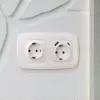 Лицевая панель для розетки с/з со шторками 2USB A+C Ambrella Volt Omega OP2100 OP2100 - 2