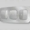 Лицевая панель для выключателя одноклавишного с подсветкой Ambrella Volt Omega OP4020 OP4020 - 2