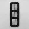 Лицевая панель для выключателя двухклавишного с подсветкой Ambrella Volt Omega OP5040 OP5040 - 2
