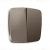 Лицевая панель для выключателя двухклавишного Ambrella Volt Omega OP6330 OP6330 - 1