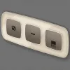 Лицевая панель для HDMI розетки Ambrella Volt Omega OP6440 OP6440 - 2