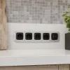 Лицевая панель для розетки с/з со шторками 2USB A+C Ambrella Volt Omega OP8100 OP8100 - 2