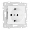 Розетка с заземлением и шторками Arte Milano 203.40-1.white 203.40-1.white - 6