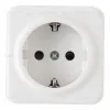 Розетка с заземлением и шторками Arte Milano 310.40-1.white 310.40-1.white - 3