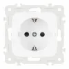 Розетка с заземлением и шторками Arte Milano 205.40-1.white 205.40-1.white - 4