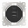 Розетка USB 2.1А+1А Arte Milano 202.46-1.black 202.46-1.black - 7