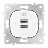 Розетка USB 2.1А+1А Arte Milano 202.46-1.white 202.46-1.white - 7
