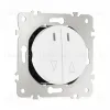 Выключатель жалюзи с подсветкой Arte Milano 202.39-2.white 202.39-2.white - 7