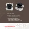 Розетка с заземлением, шторками + USB Arte Milano 203.47-1.white 203.47-1.white - 2