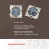 Розетка RJ45 Arte Milano 203.45-1.silver 203.45-1.silver - 2
