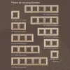 Розетка телефонная RJ11 + компьютерная RJ45 Arte Milano 203.44-1.shampan 203.44-1.shampan - 4