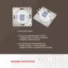 Розетка RJ45 Arte Milano 205.45-1.white 205.45-1.white - 2