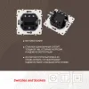 Переключатель одноклавишный перекрестный Arte Milano 205.34-1.black 205.34-1.black - 2