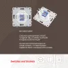 Розетка RJ45 Arte Milano 206.45-1.white 206.45-1.white - 2