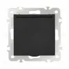 Розетка с заземлением, шторками и защитной крышкой Arte Milano 206.41-1.black 206.41-1.black - 6