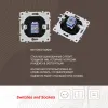 Розетка RJ45 Arte Milano 206.45-1.black 206.45-1.black - 2